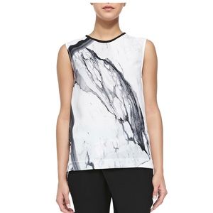 NWT Helmut Lang Hydra Print Top